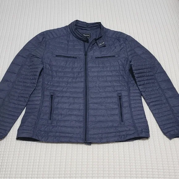 Saks Fifth Avenue Women’s Navy Jacket Size L - Picture 1 of 9